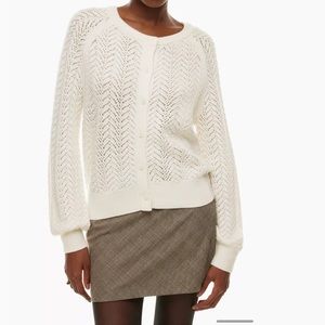 BNWOT Aritzia Wilfred London Cardigan Lilac extra small